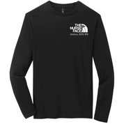 District Unisex Nurse Face Long Sleeve Tee