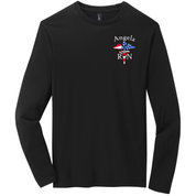 District Personalized Long Sleeve Tee with Flag Caduceus