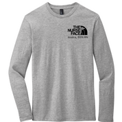 District Unisex Nurse Face Long Sleeve Tee