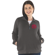 Women's Crosswind 1/4 Zip Sweatshirt | Traditional Monogram