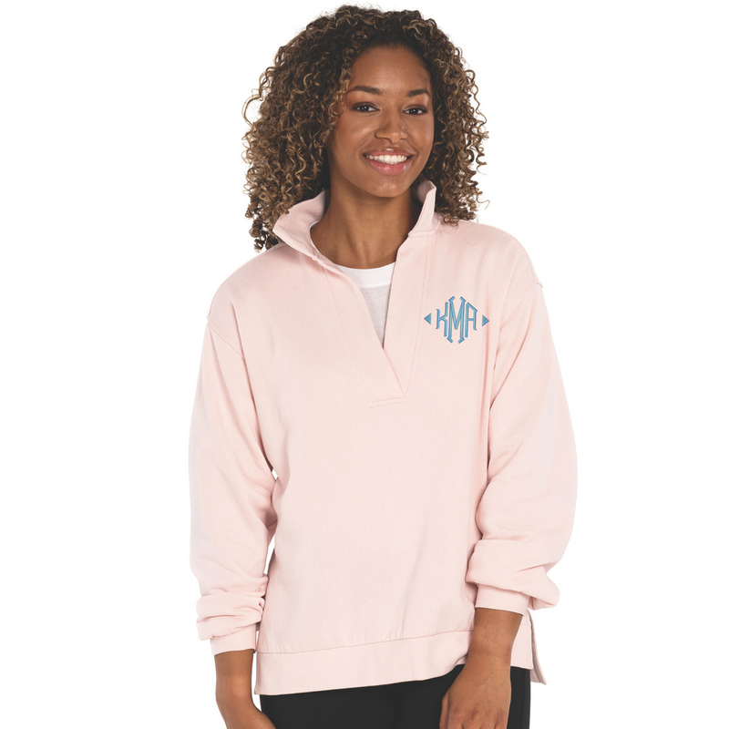 Monogrammed Women's Coastal Sweatshirt