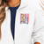 Custom Floral Appliqué Credentials Full Zip with Name