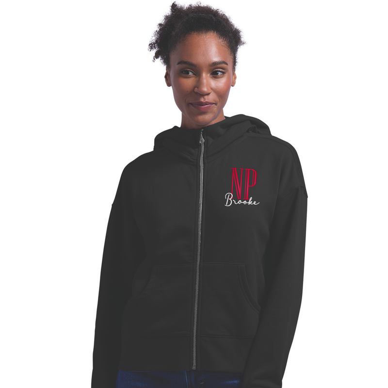 Women's Willow Full Zip Hoodie | Tall Certifications Embroidery