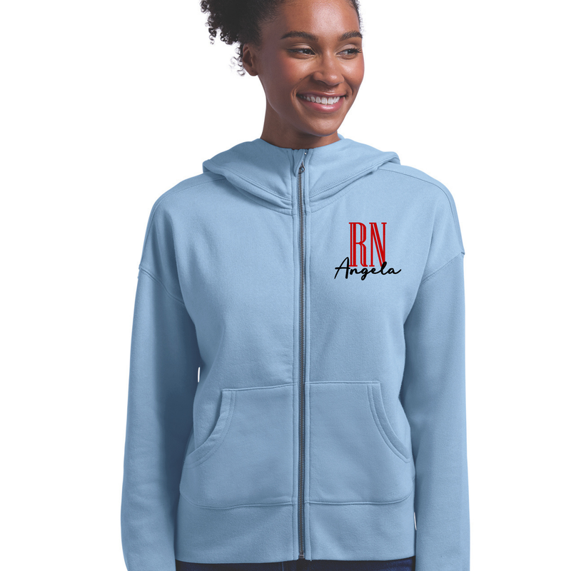 Women's Willow Full Zip Hoodie | Tall Certifications Embroidery