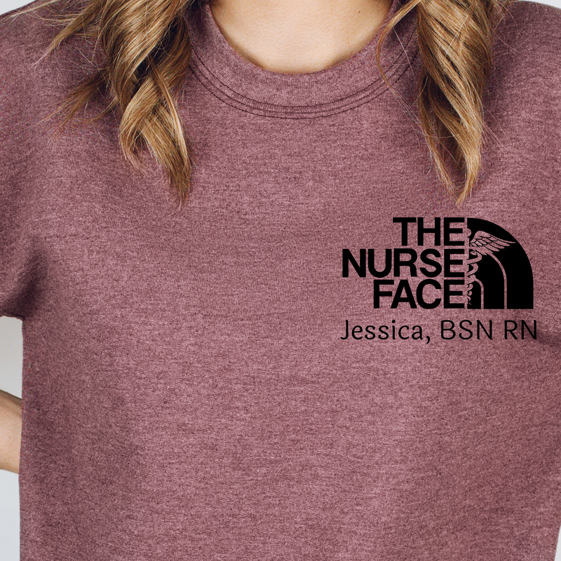 The Nurse Face Crew Neck Sweatshirt