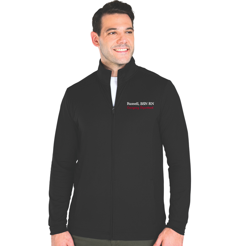 Charles River Men's Nu Fitness Jacket | Custom Embroidered