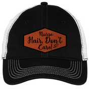 Nurse Hair Don't Care Trucker Cap