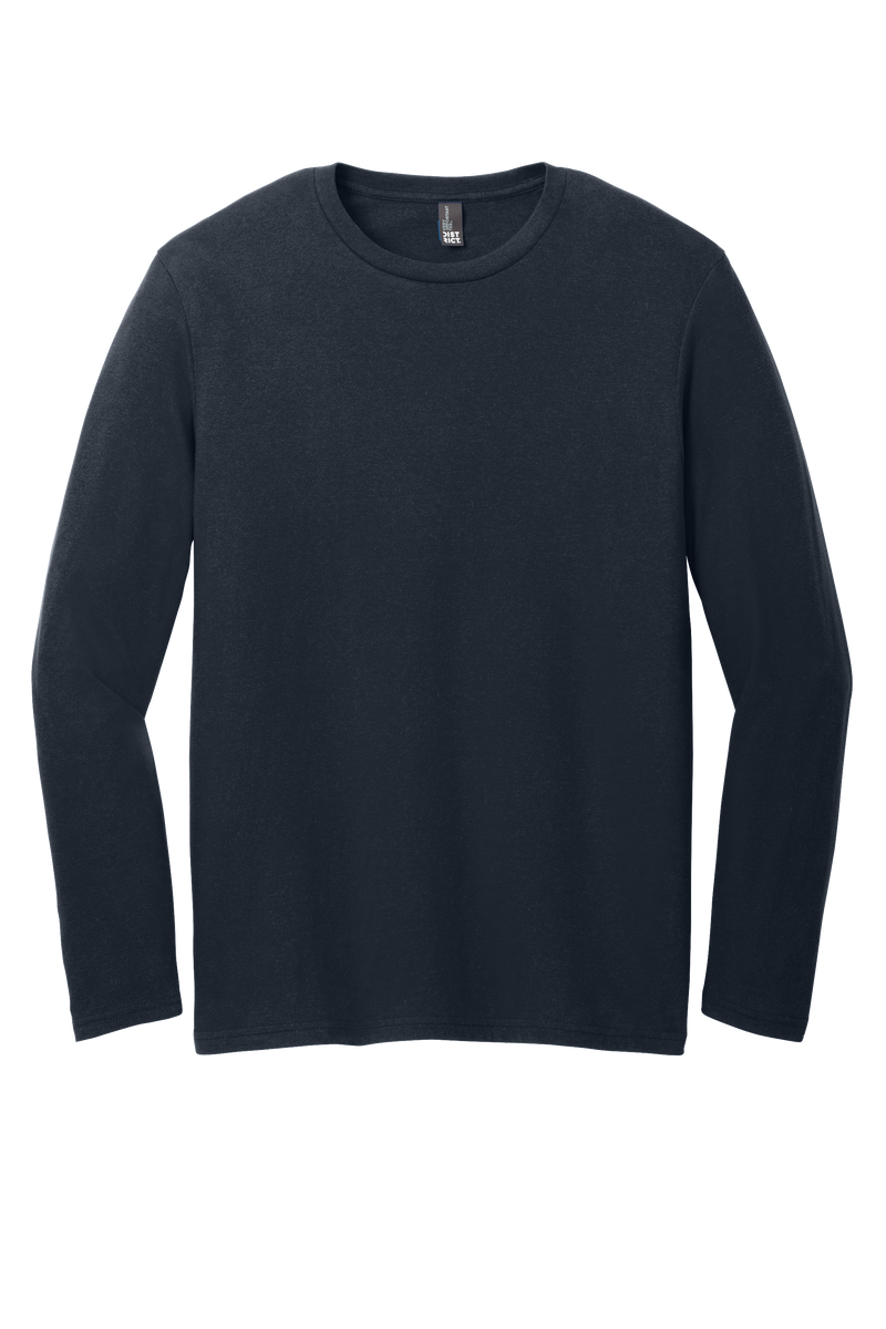 District Unisex Nurse Face Long Sleeve Tee