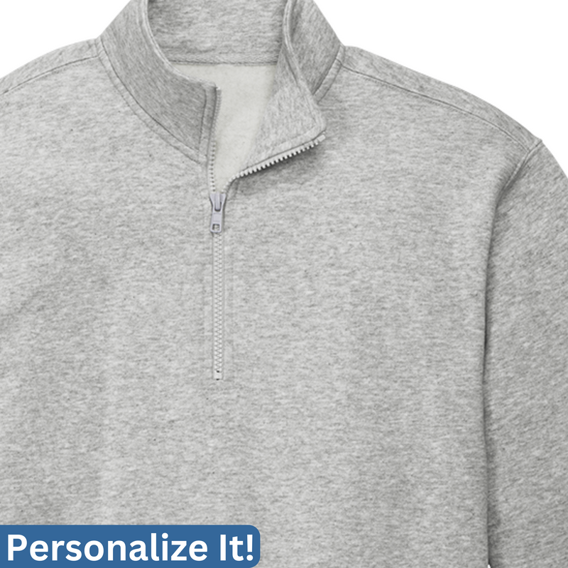 Brooke District Unisex 1/4 Zip Healthcare Sweatshirt Plus Tote Bag Combo