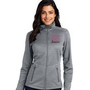 Ladies Digi Stripe Personalized Nurse Full Zip with Tall Certifications