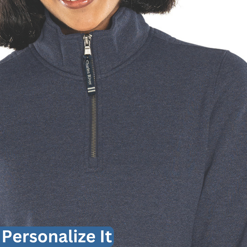 Women's Crosswind 1/4 Zip Sweatshirt | Traditional Monogram