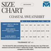 Monogrammed Women's Coastal Sweatshirt