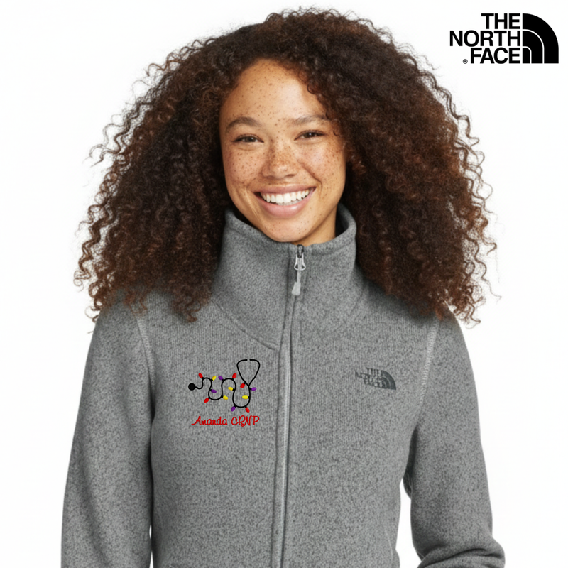 The North Face® Ladies Sweater Fleece Full Zip | Xmas Lights