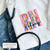 Custom Floral Appliqué Credentials Sweatshirt with Name