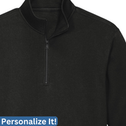 Brooke District Unisex 1/4 Zip Healthcare Sweatshirt Plus Tote Bag Combo