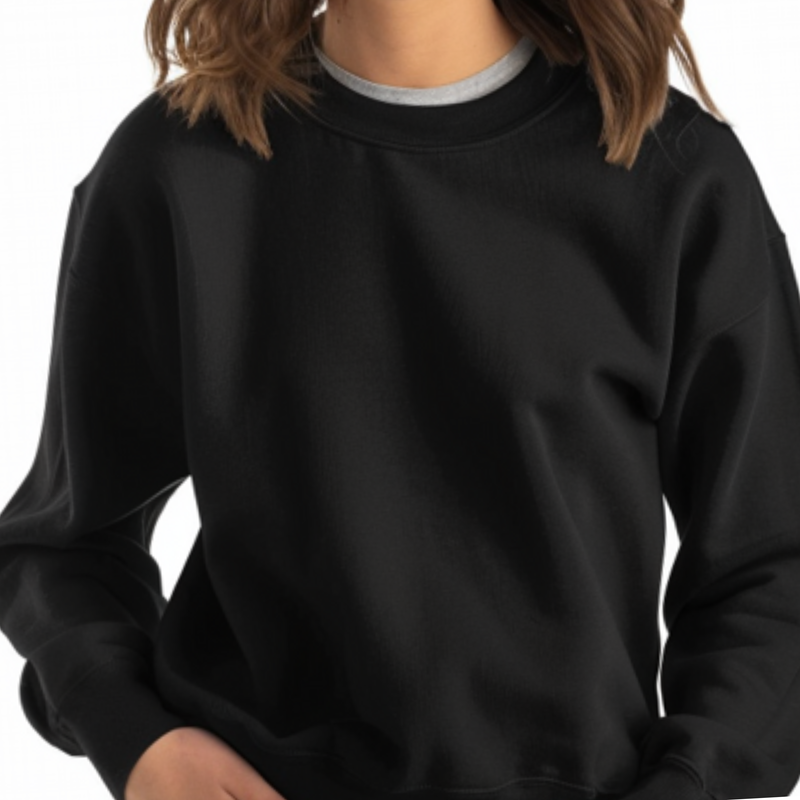 The Nurse Face Crewneck Sweatshirt | Full Front