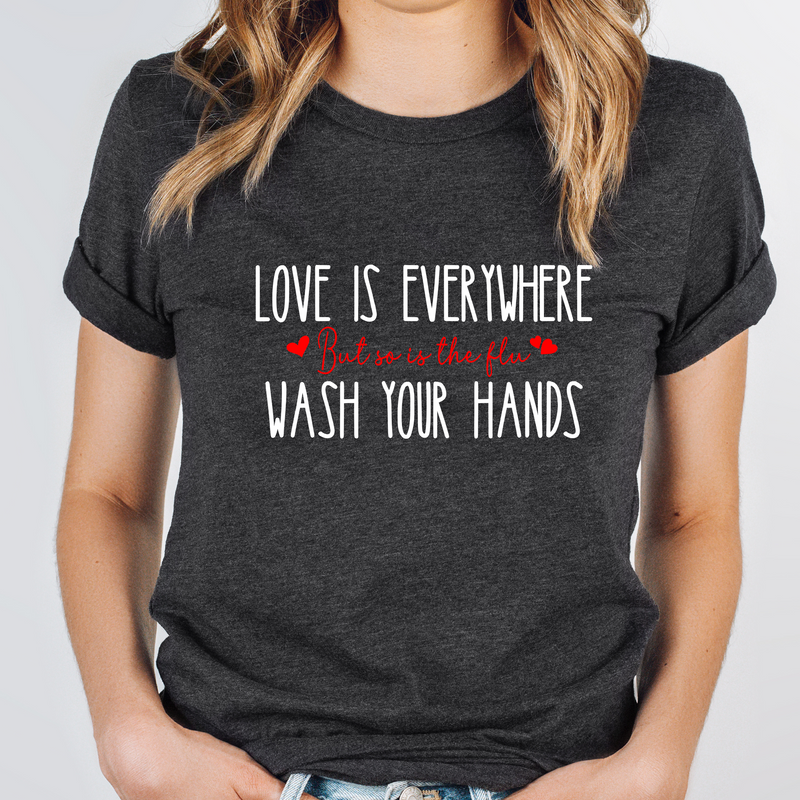 Adult Bella Canvas Tee | Wash Your Hands!