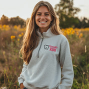 Personalized 1/4 zip Dental Sweatshirt - Unisex Sizing