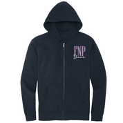 Brooke District Unisex Full Zip Sweatshirt with Tall Certification