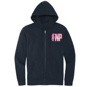 Brooke District Unisex Full Zip Blue or Pink Certification Sweatshirt
