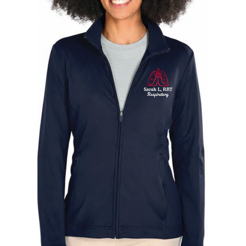 Charles River Women's Nu Fitness Jacket | Custom Embroidered