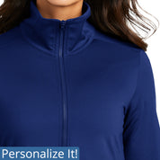 Port Authority® Ladies Accord Stretch Healthcare Full-Zip