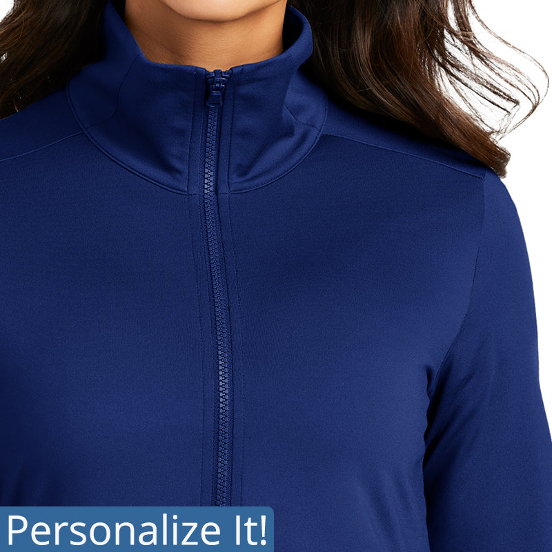 Port Authority® Ladies Accord Stretch Healthcare Full-Zip