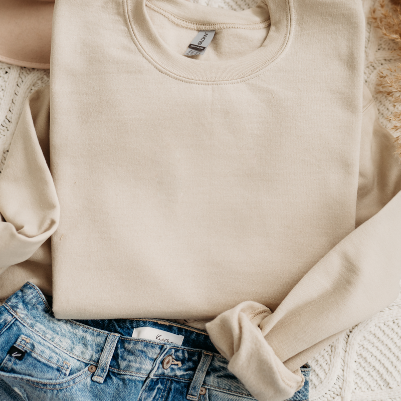 The Nurse Face Crewneck Sweatshirt | Full Front