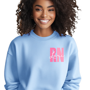 Personalized Sweatshirt | Blue or Pink Certifications