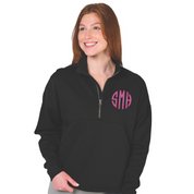 Monogrammed Women's Willow Half Zip Sweatshirt
