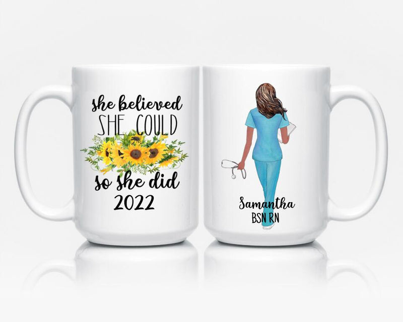 She Believed She Could Nurse Mug | V2