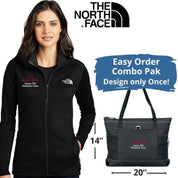 The North Face ® Ladies Skyline Full-Zip PLUS Tote Bag Combo