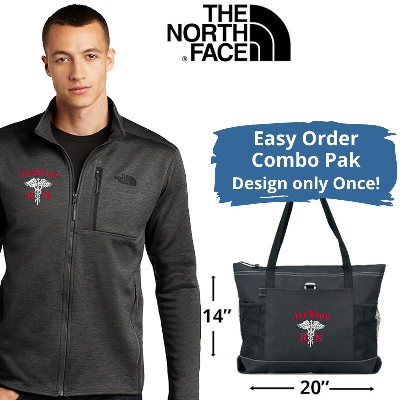 The North Face ® Adult Skyline Full-Zip Jacket PLUS Tote Bag Combo