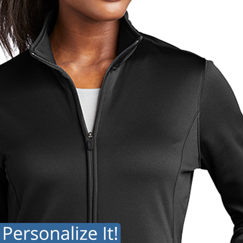 Personalized 100% Poly Ladies Sport-Wick® Full-Zip