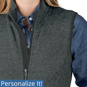 Women's Pacific Heathered Nurse Vest