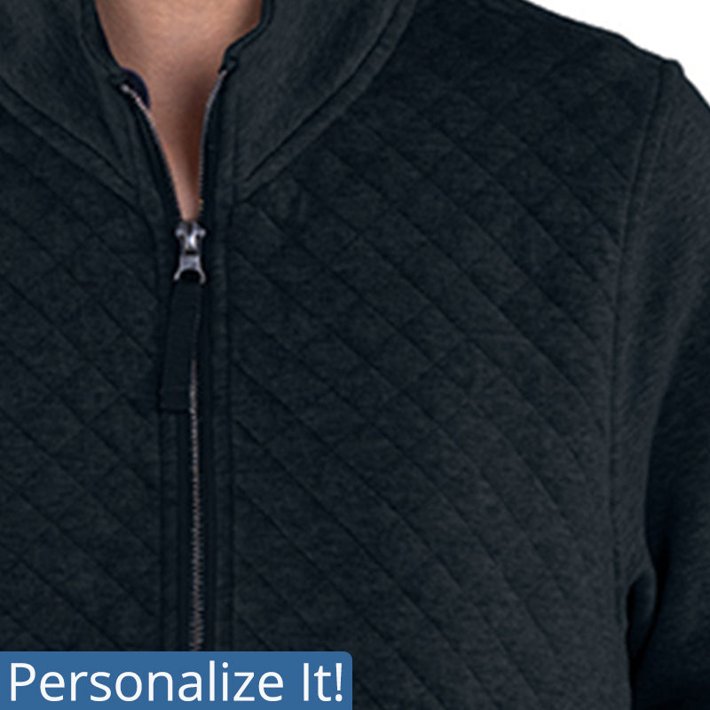 Women's Franconia Quilted Sweatshirt Full Zip