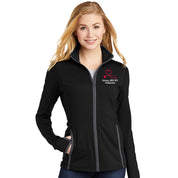 Ladies Sport-Wick® Stretch Contrast Full-Zip