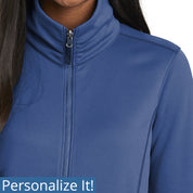 Ladies Smooth Fleece Nurse Jacket