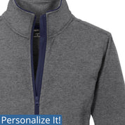 Ladies Sport-Wick® Stretch Contrast Full-Zip