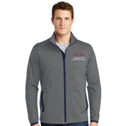 Adult Sport-Wick® Stretch Contrast Full-Zip