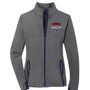 Ladies Sport-Wick® Stretch Contrast Full-Zip