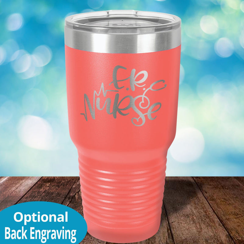 ER Nurse Laser Etched Tumbler