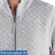 Women's Franconia Quilted Sweatshirt Full Zip