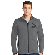 Adult Sport-Wick® Stretch Contrast Full-Zip