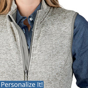 Women's Pacific Heathered Nurse Vest