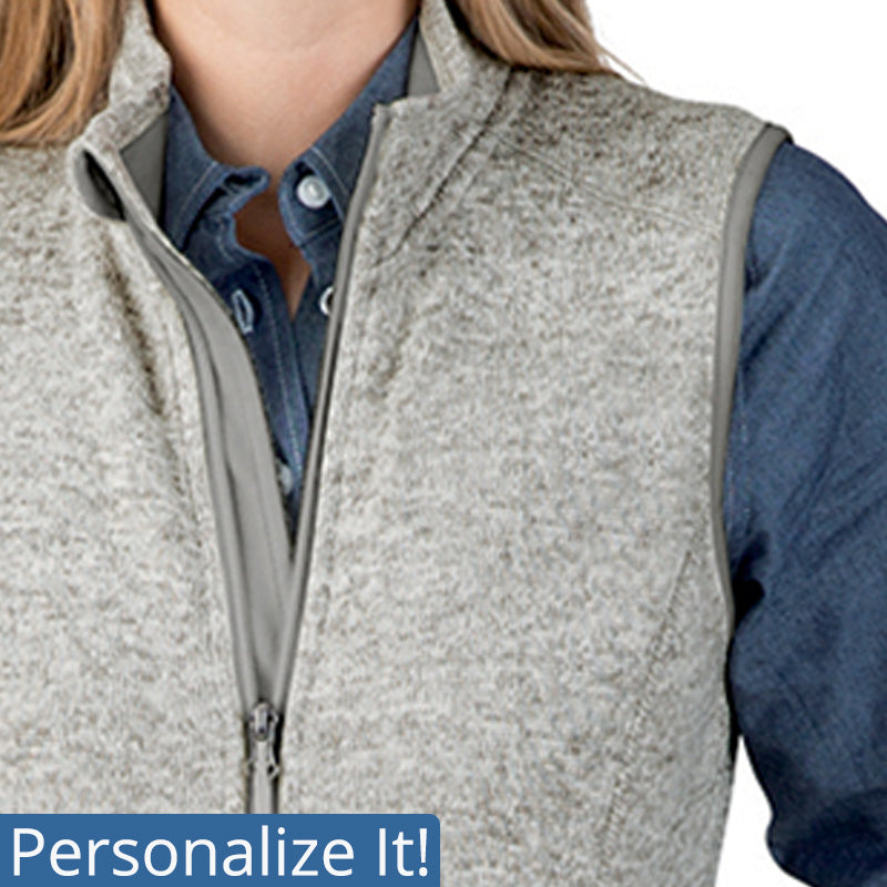 Women's Pacific Heathered Nurse Vest