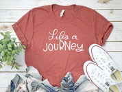 Adult Bella Canvas Tee | Life is a jouRNey Nurse Tee Shirt