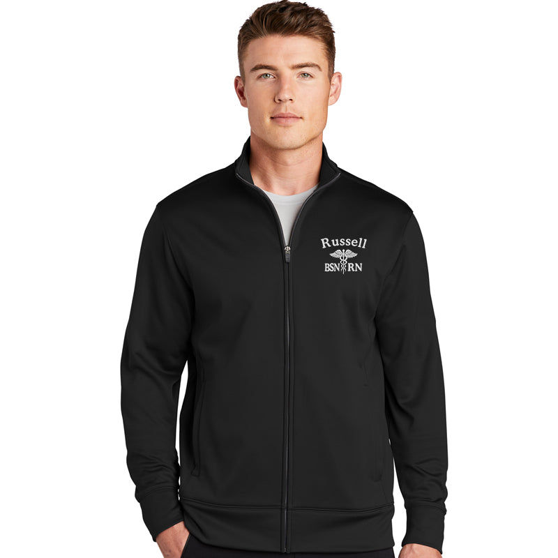 Mens Sport-Wick® 100% Poly Full-Zip