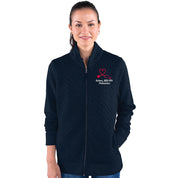 Women's Franconia Quilted Sweatshirt Full Zip