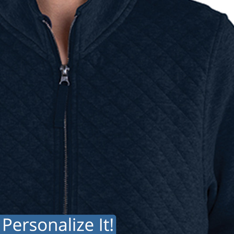 Women's Franconia Quilted Sweatshirt Full Zip